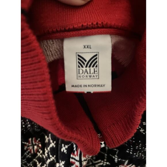 Dale Of Norway Podium Sweater •Men XXL•Ski Wool 1/4 Zip Rare 2019 Midweight READ - Picture 12 of 16